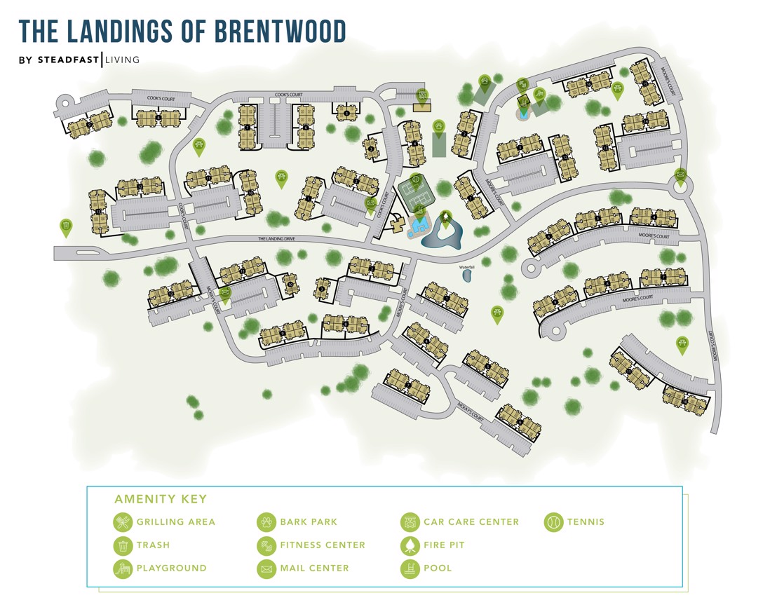 The Landings of Brentwood - Community Map